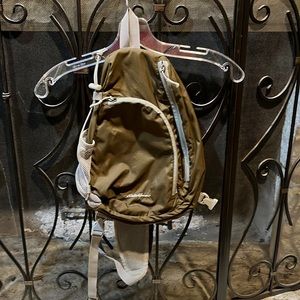 Eddie Bauer single strap army green backpack